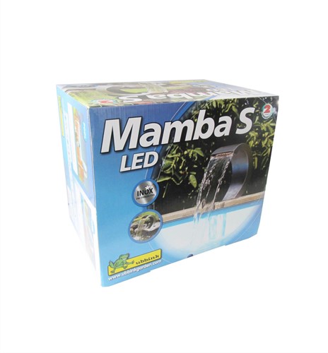 Ubbink Mamba S LED - RVS waterval 