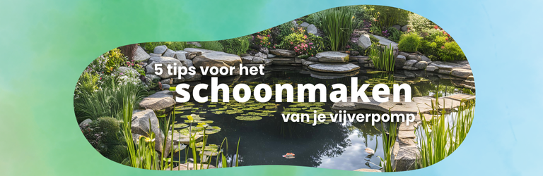 5 tips voor het schoonmaken van je vijverpomp 