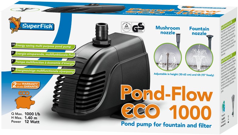 heb vertrouwen grens astronaut Superfish Pond Flow Eco 1000 kopen?