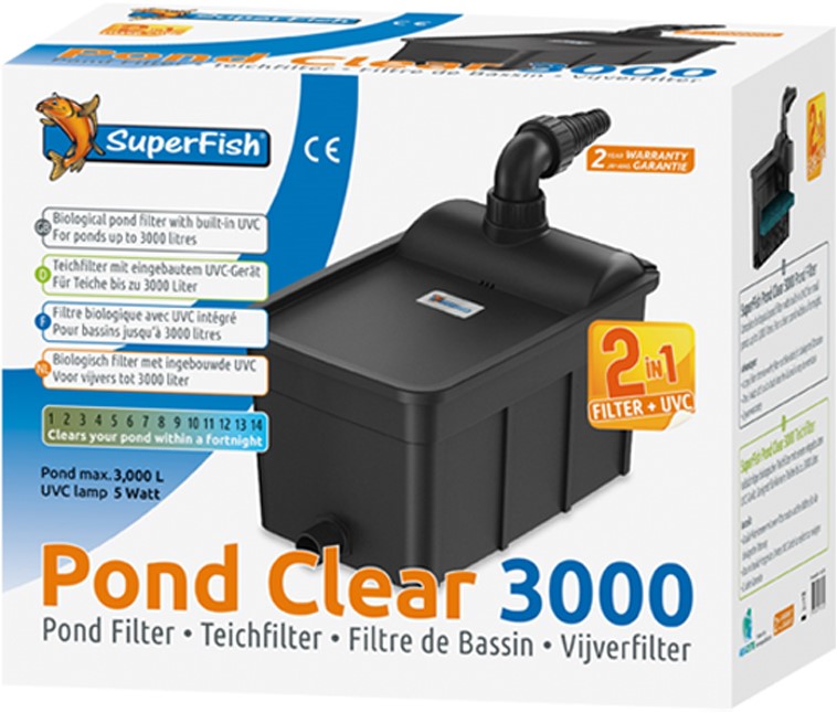 Afscheiden Denken Competitief Superfish Pondclear 3000 vijverfilter kopen?
